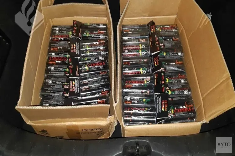 Man opgepakt met 300 stuks zwaar vuurwerk