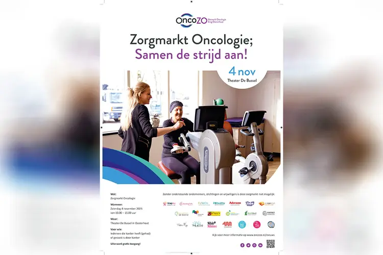 Zorgmarkt Oncologie op 4 november 2023 in theater De Bussel in Oosterhout.
