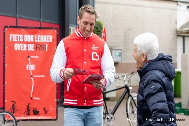 Snelfietsroute F58 Tilburg - Rijen gekoppeld aan recreatief fietsknooppuntennetwerk