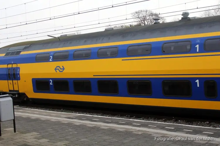 Trappenhuis station centrumzijde afgesloten