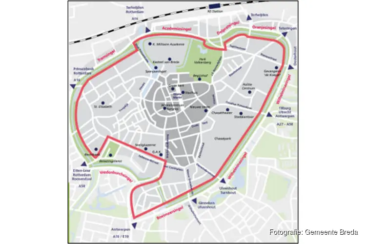 Gemeente Breda kondigt Zero-Emissie zone voor bestel- en vrachtverkeer aan