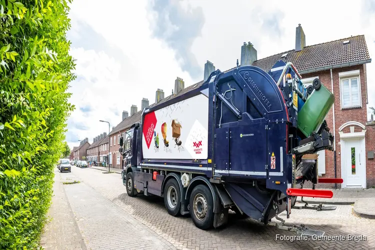 Gemeente Breda verandert huisafvalinzameling met digitaal routesysteem